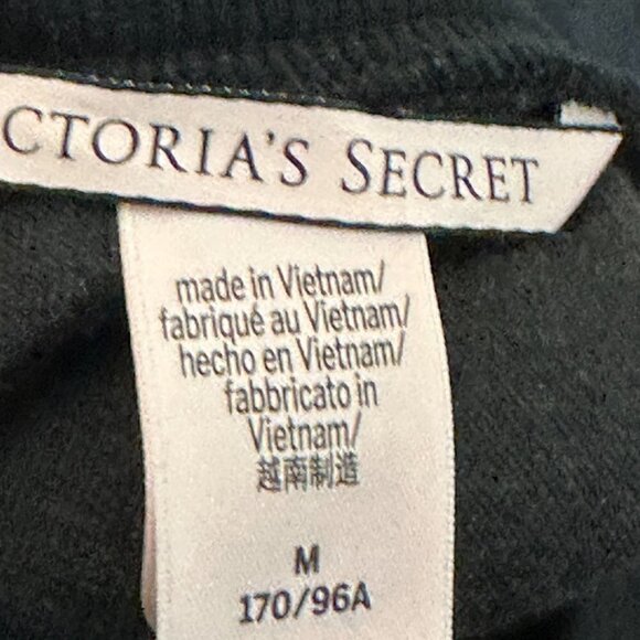 Victoria's Secret Size Medium Velvet Vintage open Back Shirt Blouse Sexy - Picture 6 of 6